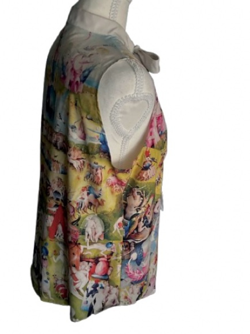 INCREDIBLE The Garden of Earthly Delights Blackmilk Top Art Boho Avant- Garde - Picture 12 of 16